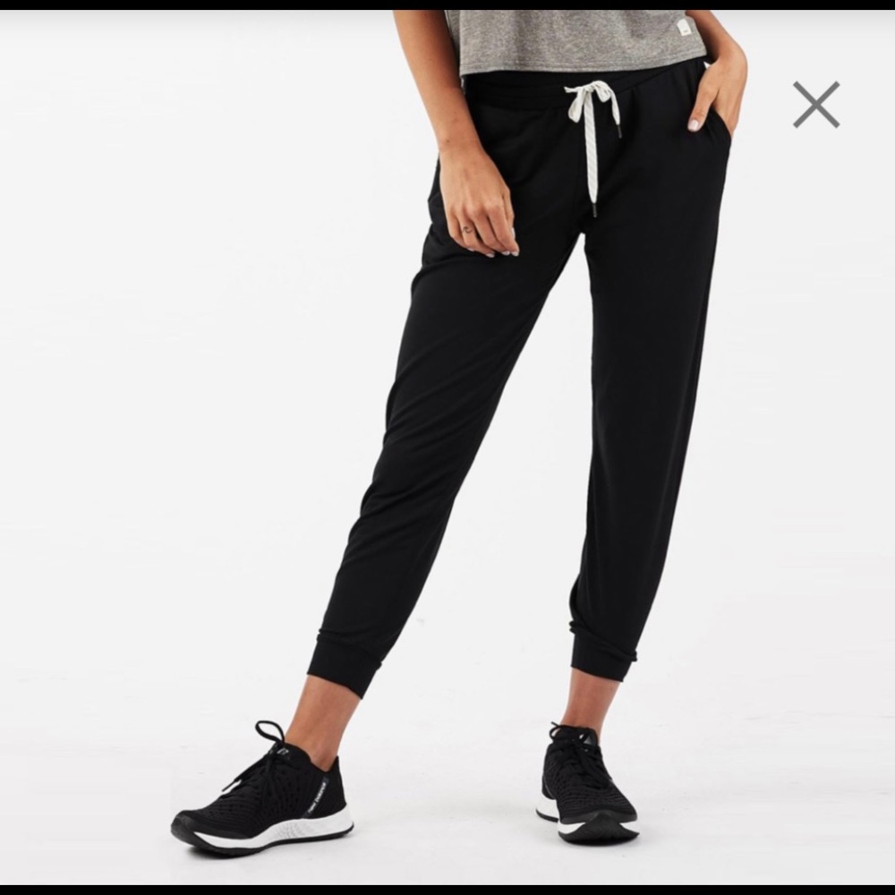 Vuori performance jogger - black